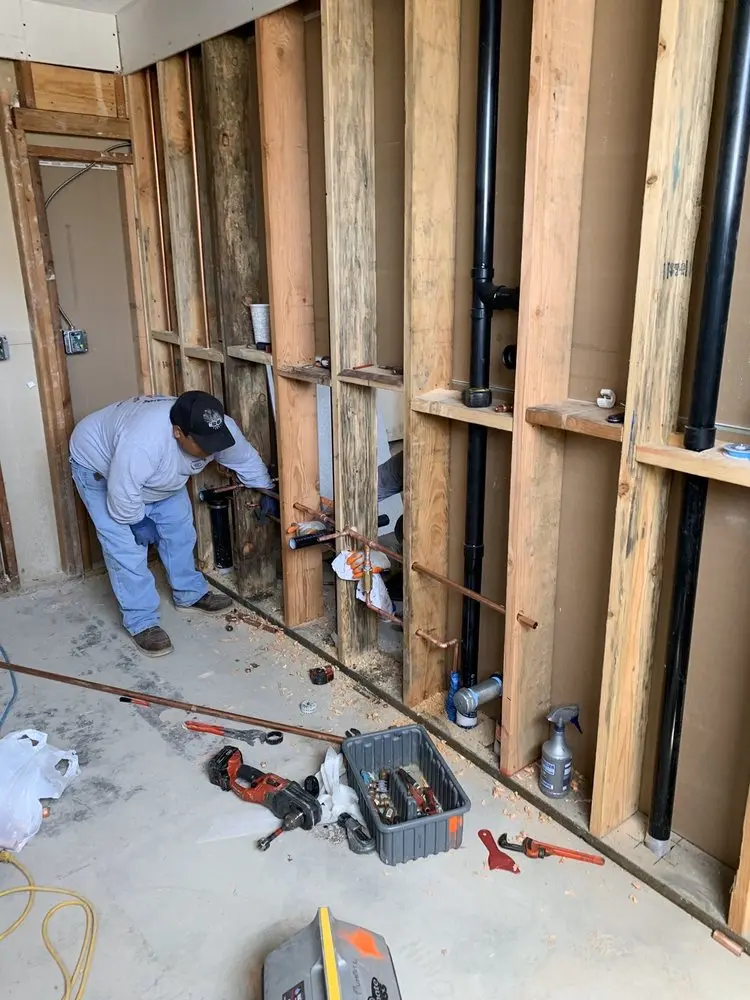 Commercial rough-in plumbing for Gas Line Repair in Harborcreek